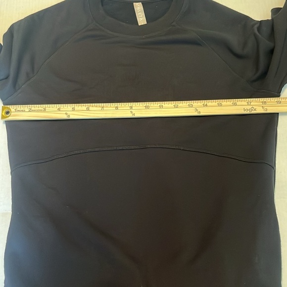 Athleta Bounce Back Sweatshirt Dress Black Size S - Picture 6 of 15